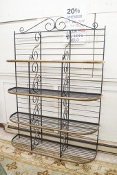 BRASS AND WROUGHT IRON BAKER'S
