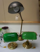 BRASS ARTICULATING READING LAM