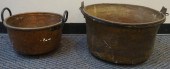 BRASS BAIL HANDLE BUCKET AND C