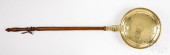 BRASS BEDWARMER, 19TH C.<br>Br