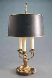 BRASS BOUILLOTTE THREE LIGHT T