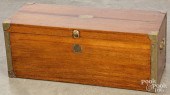 BRASS BOUND CAMPHORWOOD CHEST,