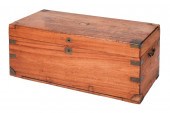 BRASS-BOUND CAMPHORWOOD CHEST