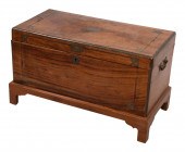 BRASS-BOUND CAMPHORWOOD CHEST