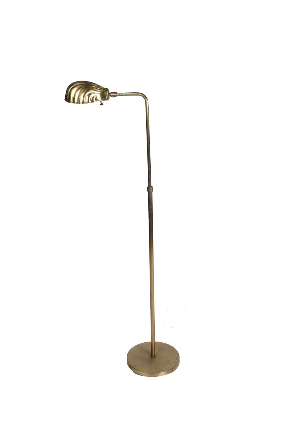 BRASS BRIDGE LAMP50 inches high