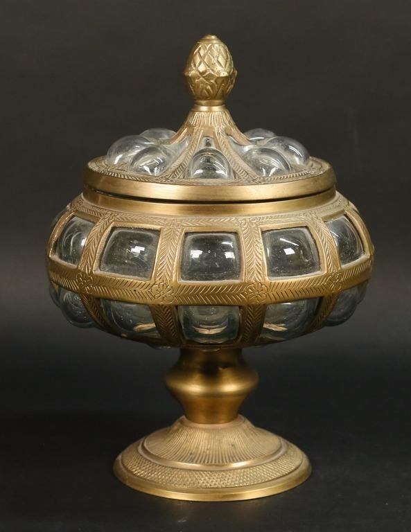 BRASS & BUBBLE GLASS APOTHECARY