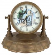 BRASS-CASED MONKEY BARBER ANIM