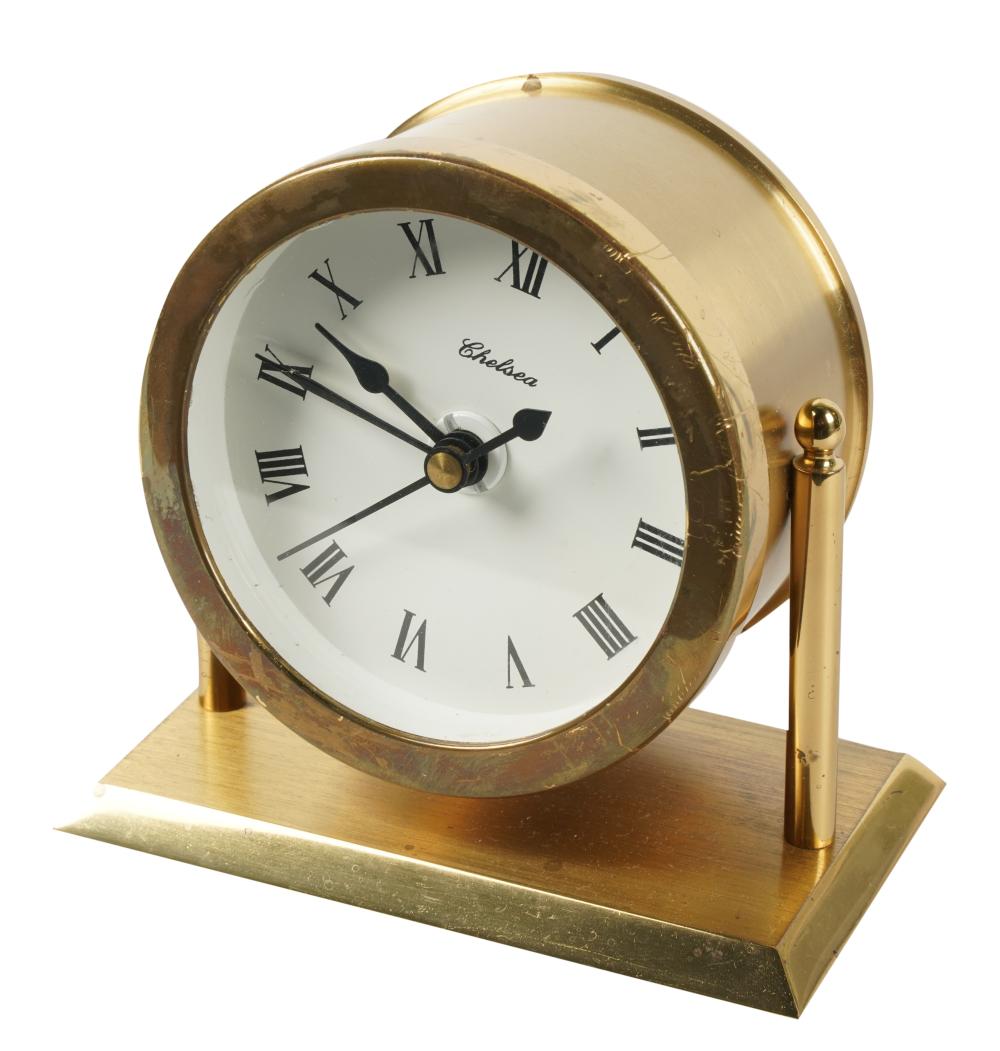 BRASS CHELSEA CLOCKBrass Chelsea