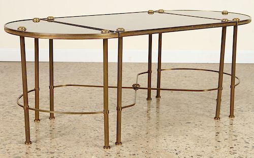 BRASS COFFEE TABLE DIRECTOIRE STYLE
