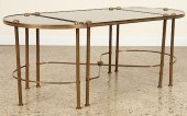 BRASS COFFEE TABLE DIRECTOIRE