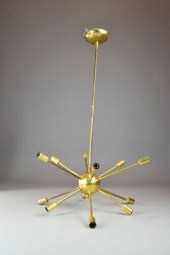 BRASS COLORED SATELLITE CHANDE