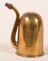 BRASS EAR DOME HEARING AID HOR