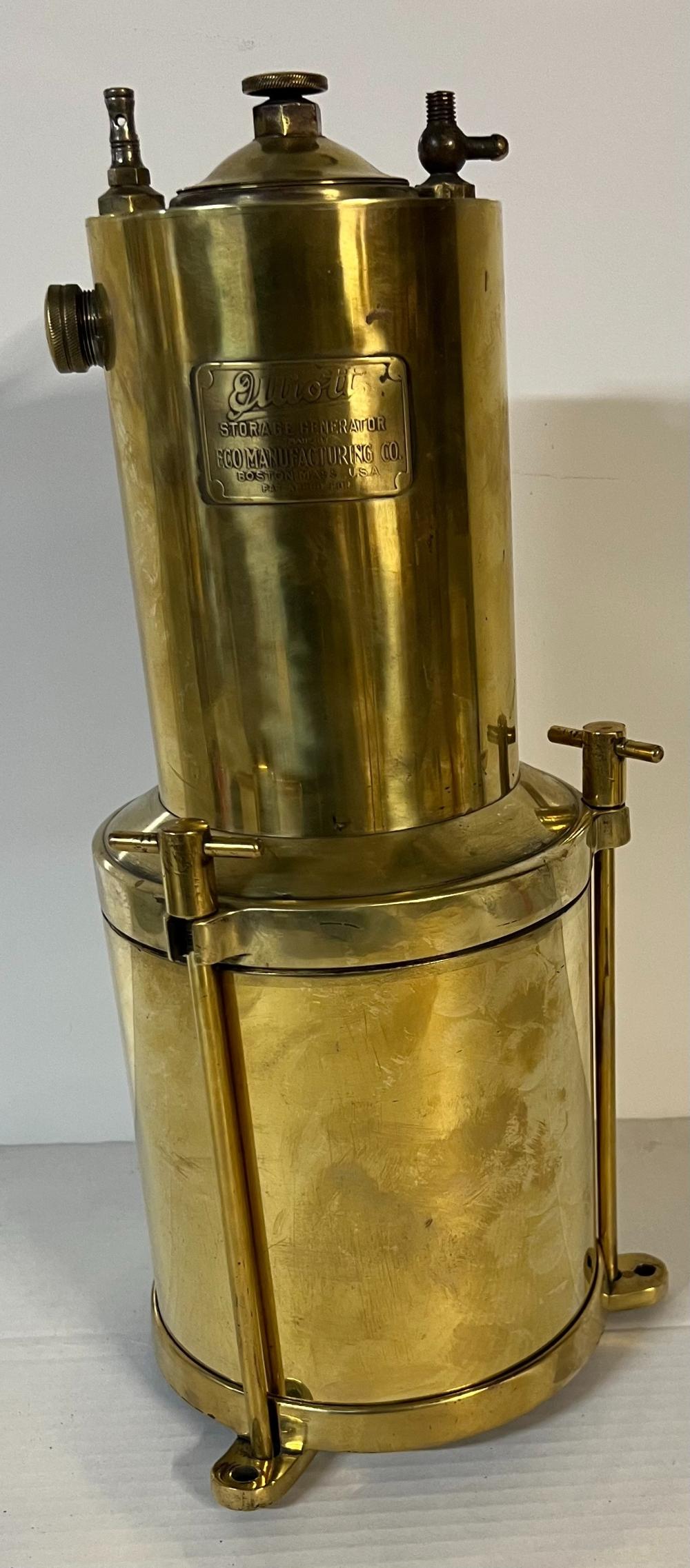 BRASS ELLIOT STORAGE (CARBIDE)