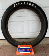 BRASS ERA PERIOD FIRESTONE NON