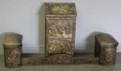 Brass Fender and Coal Scuttle.