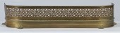 Brass Fender and Fire Place To