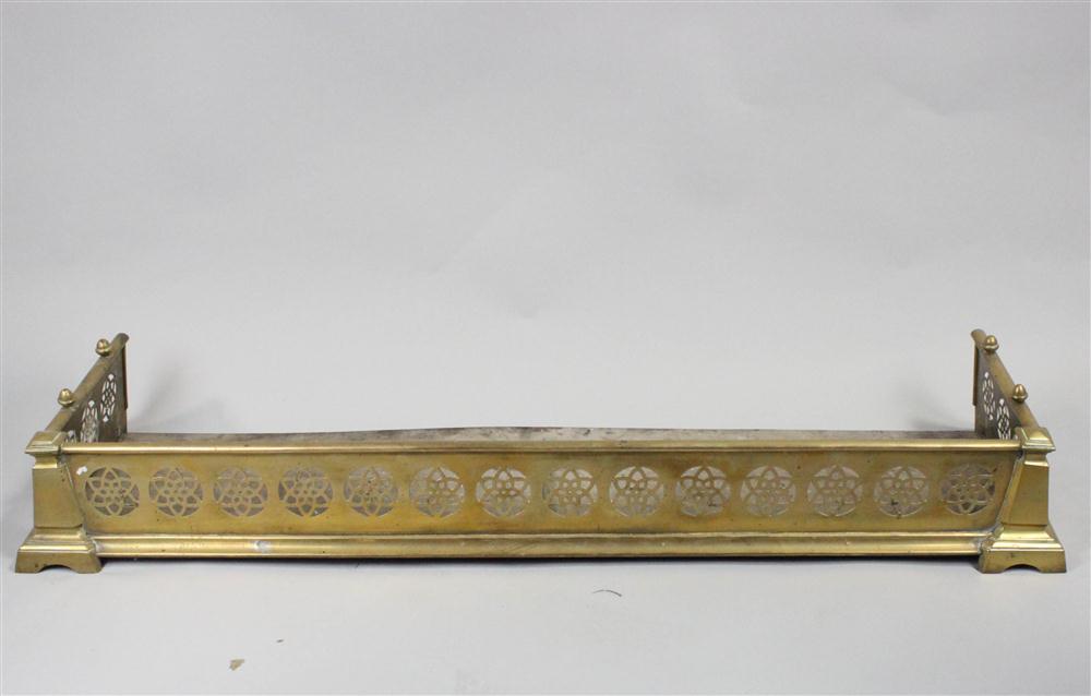 BRASS FENDER with pierced pattern