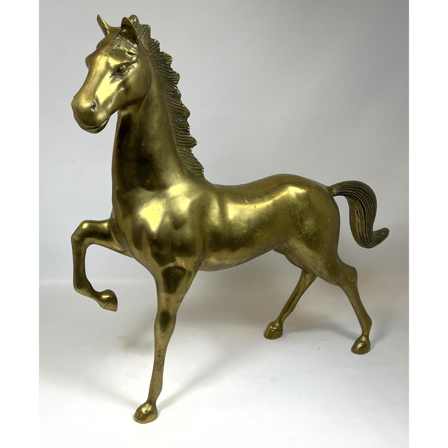 Brass Figural 24" Horse