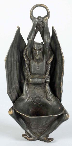 Brass Figural Devil Match