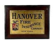 BRASS FIRE INSURANCE PLAQUE EA