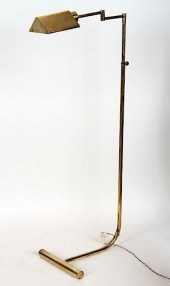 BRASS FLOOR LAMP BY CEDRIC HAR