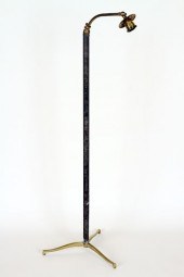 BRASS FLOOR LAMP MANNER OF JAC