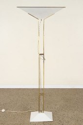 BRASS FLOOR LAMP PERFORATED PY
