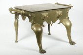 BRASS FOOTMAN 18th c. English