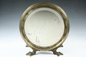 BRASS FRAMED MIRROR - 19th c.