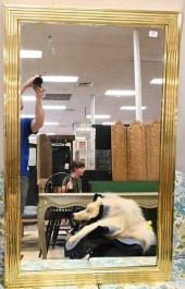 BRASS FRAMED MIRRORBrass Frame