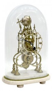 BRASS FUSEE DRIVE SKELETON CLO