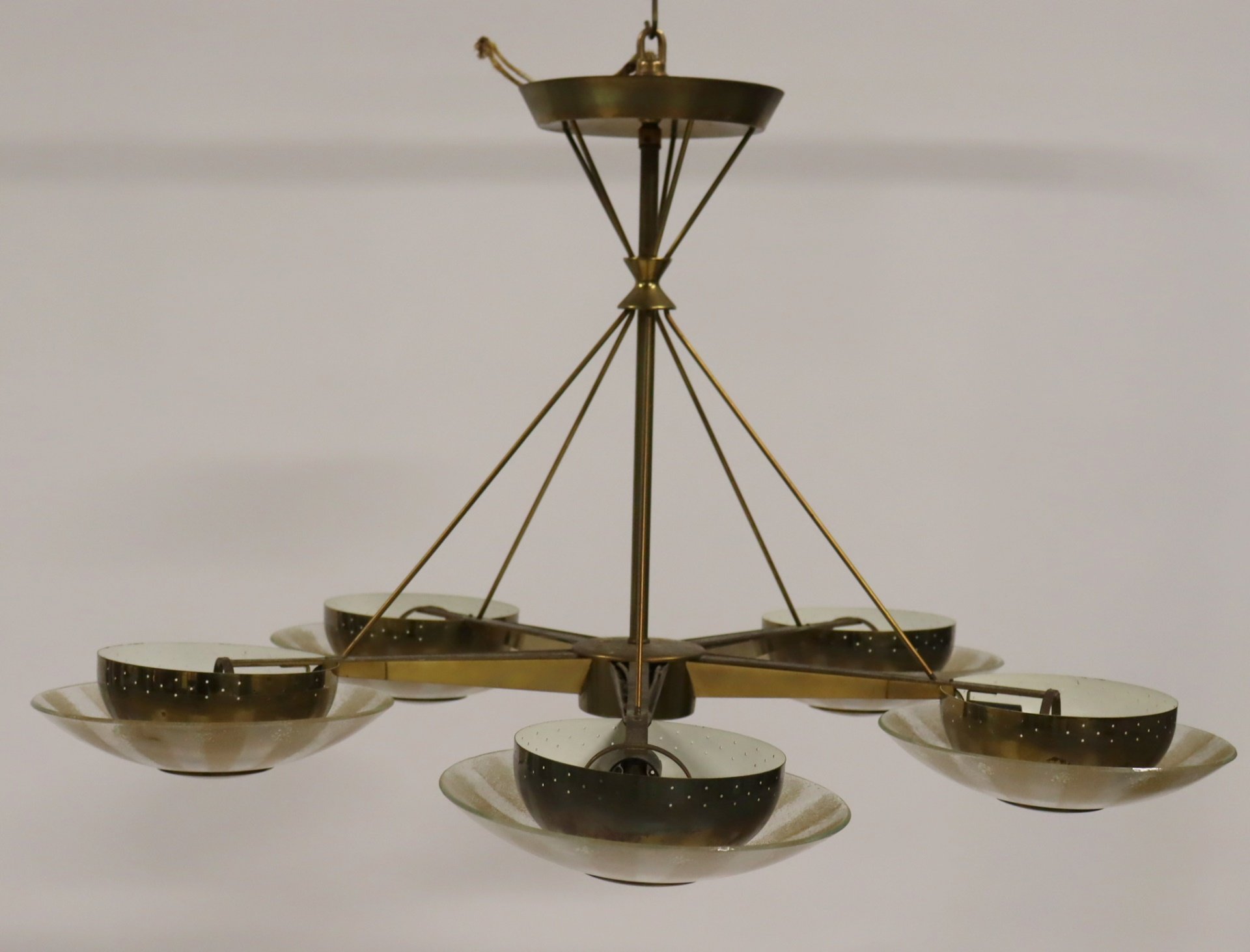BRASS & GLASS STAR FORM