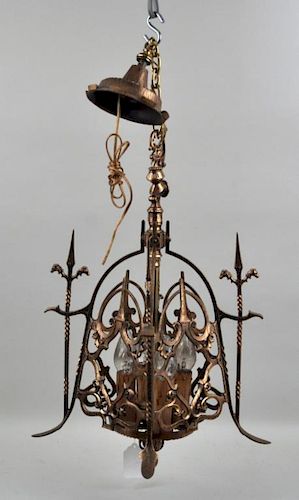 BRASS GOTHIC STYLE HANGING