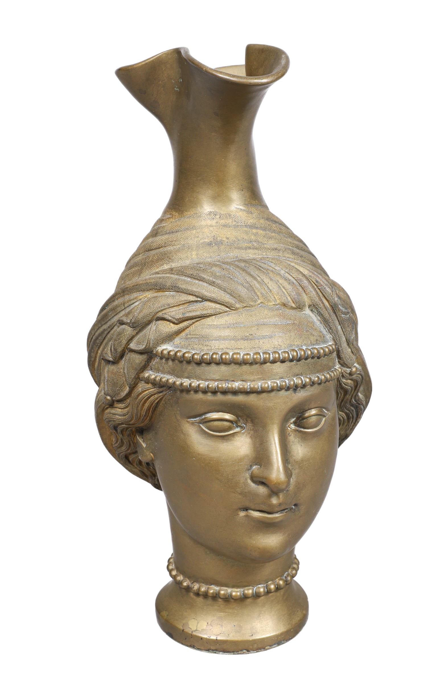 Brass grand tour style portrait