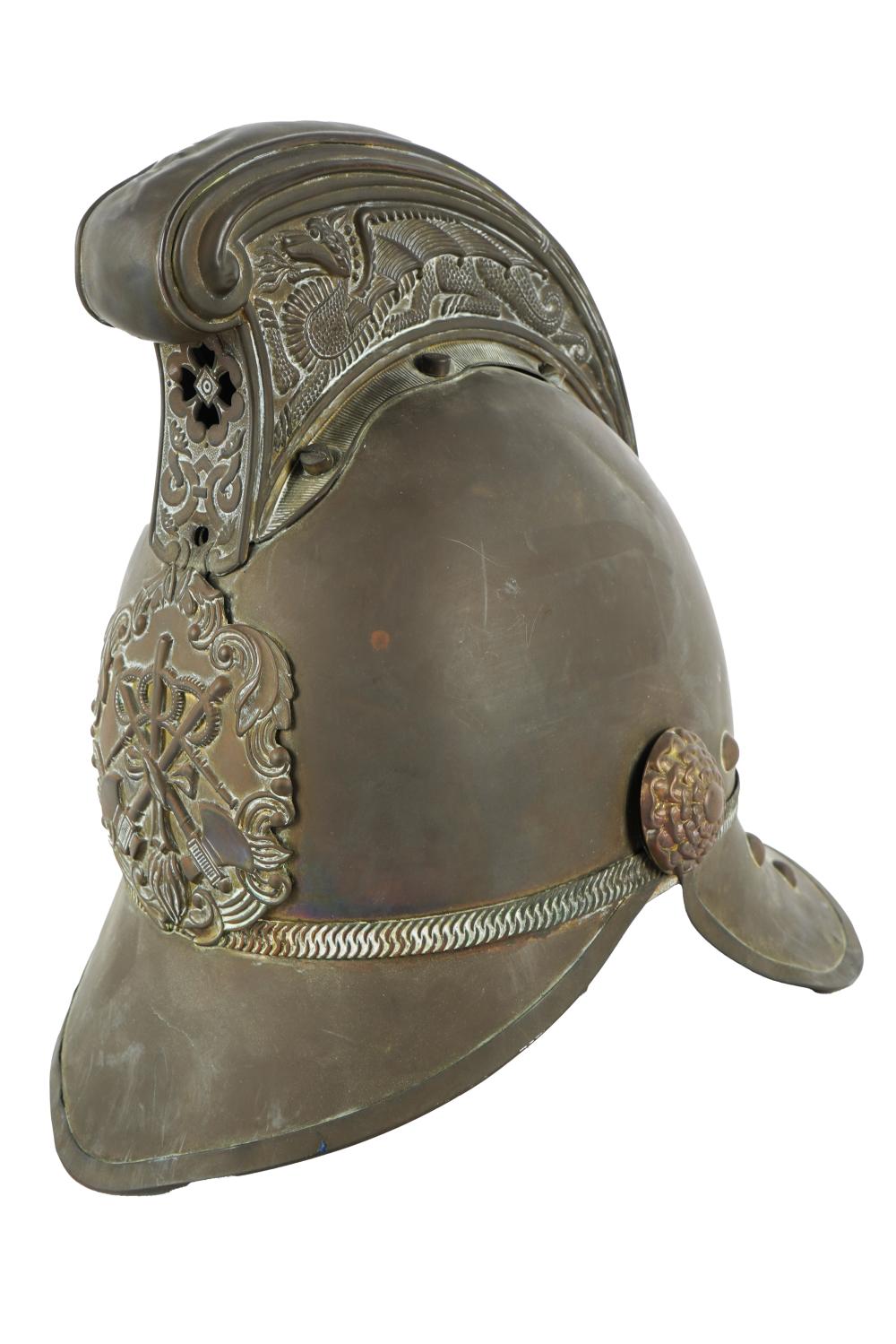 BRASS HELMETwith an interior