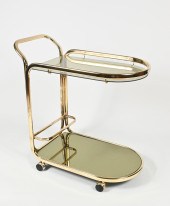 BRASS HOLLYWOOD REGENCEY BAR C