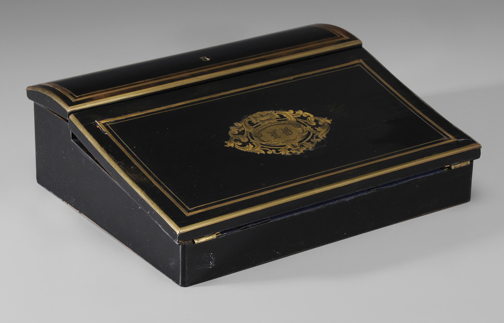 Brass-Inlaid Giroux Lap Desk