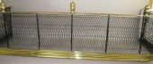 BRASS & IRON FIRE FENDERca. 19