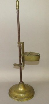BRASS & IRON TABLE TOP ADJUSTA