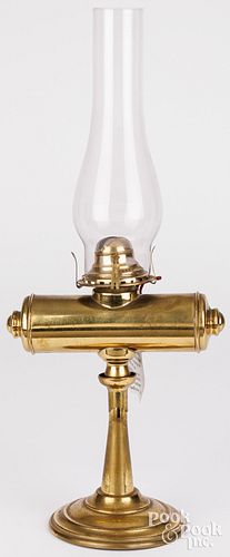 BRASS LINCOLN LOG KEROSENE