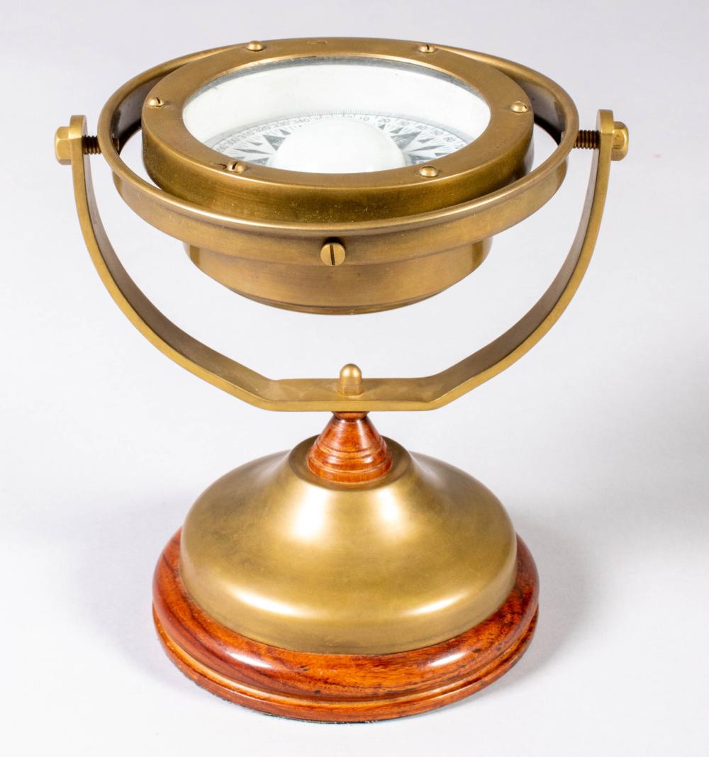 BRASS MARINE GIMBALED SHIP'S