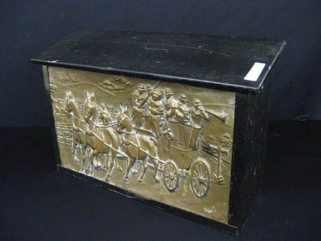 Brass & Metal Mailbox horse &