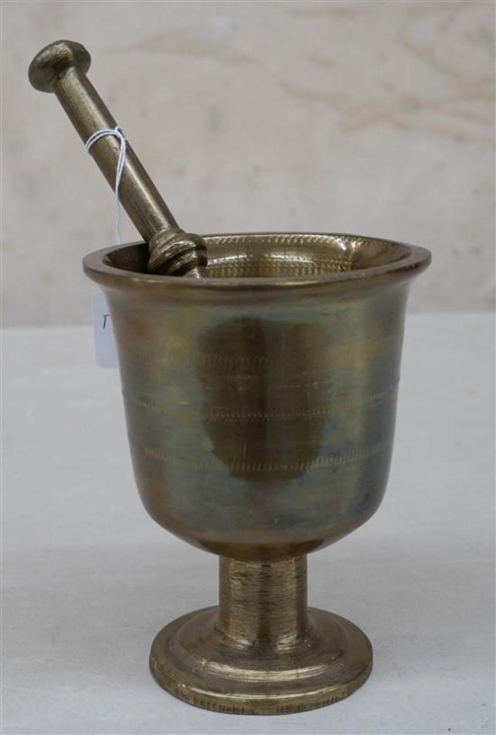 BRASS MORTAR AND PESTLEBrass Mortar