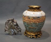 BRASS MOUNTED CHINESE EXPORT T