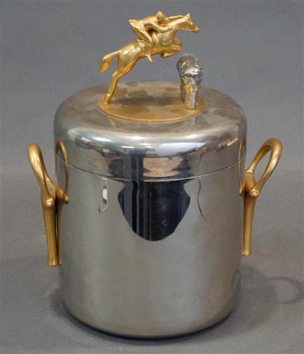 BRASS MOUNTED CHROME EQUESTRIAN