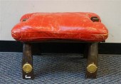 BRASS MOUNTED FRUITWOOD RED LE