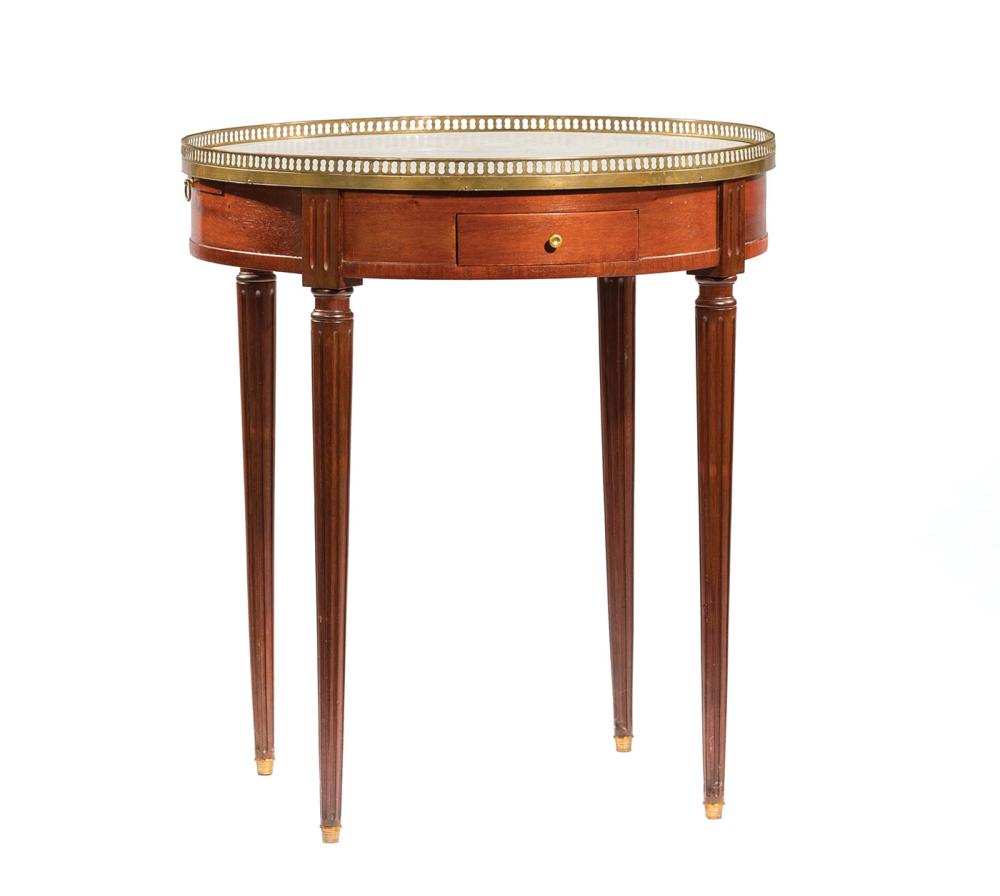 BRASS-MOUNTED MAHOGANY BOUILLOOTE