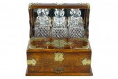 BRASS-MOUNTED OAK TANTALUSwith