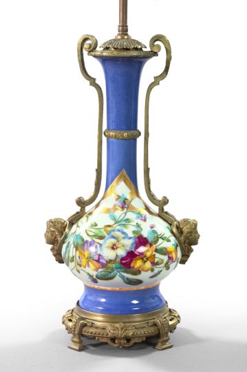 Brass-Mounted Paris Porcelain