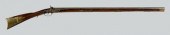 Brass-mounted percussion rifle